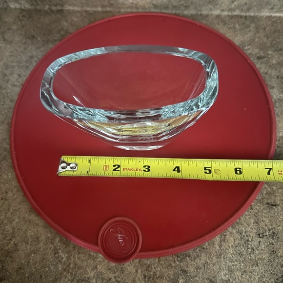 Strombergshyttan Crystal Bird Vase mint condition - Picture 5 of 5